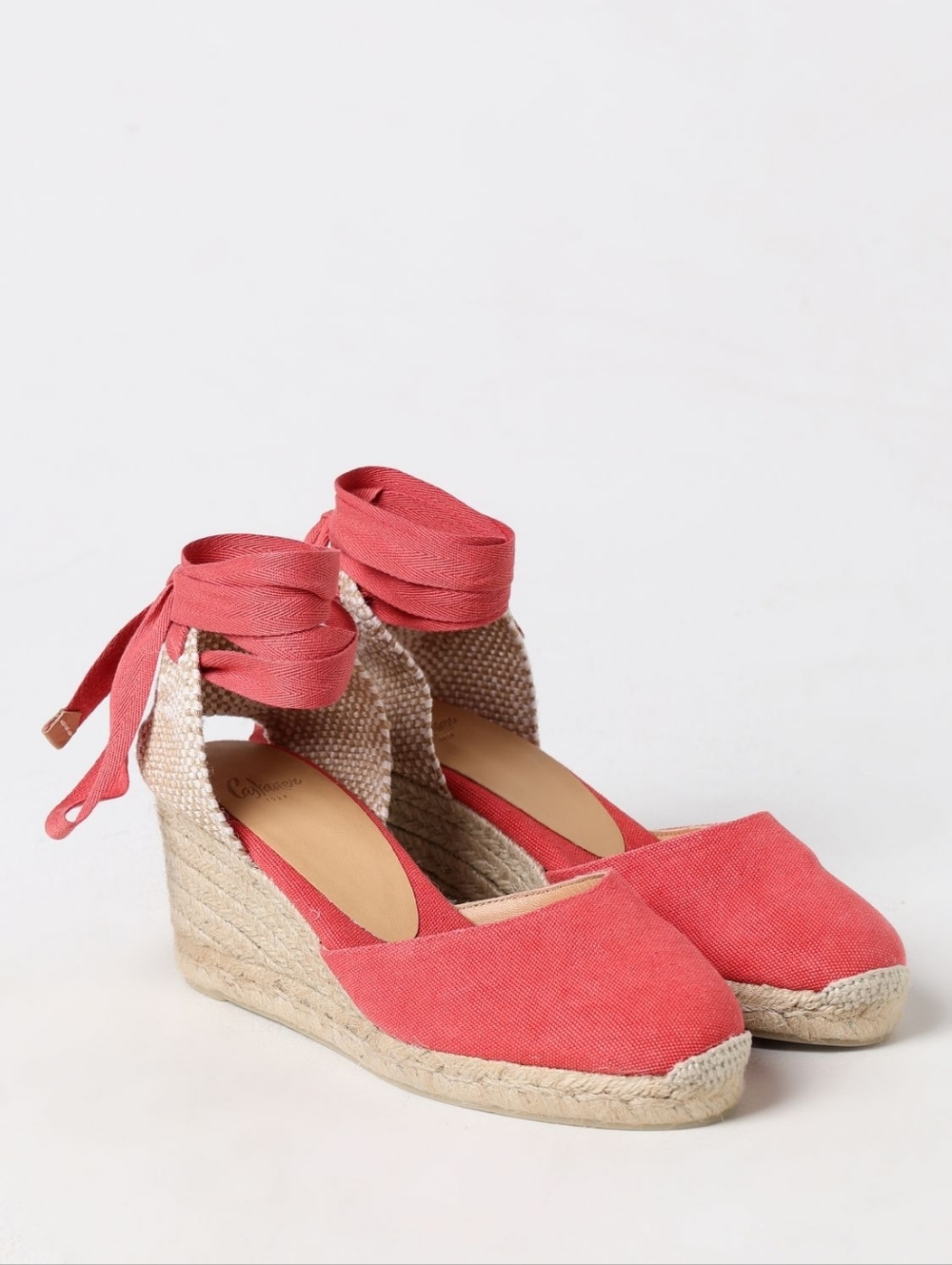 Castañer Carina Canvas Espadrille Wedges - Picture 10 of 10